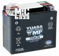 Аккумуляторы Аккумулятор на мотоцикл YTX20L-BS МОТО Yuasa 12V 18,9 Ah MF VRLA Battery  EN270 А 175x87x155 мм